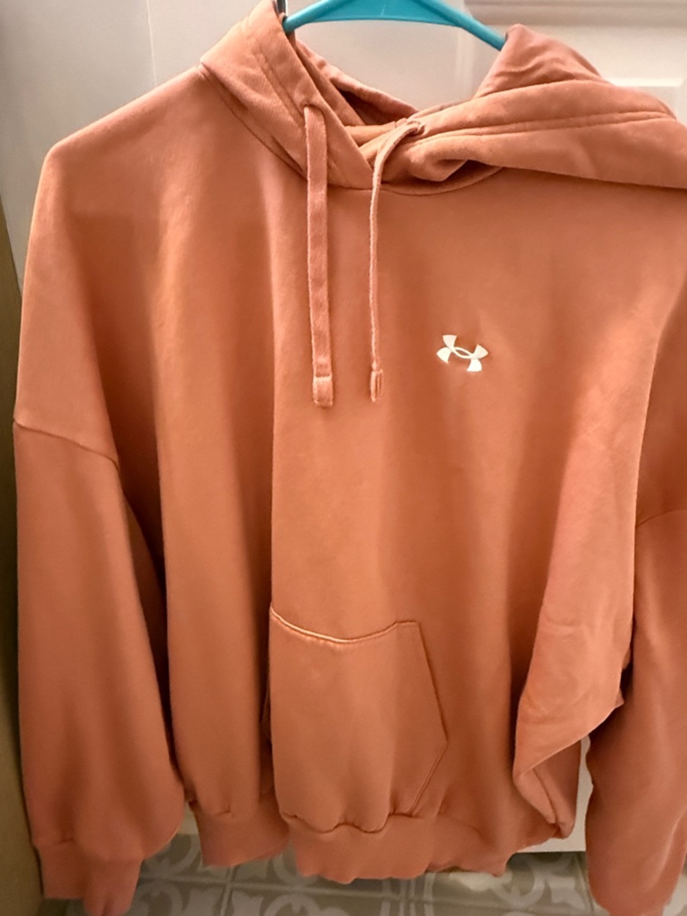 Under Armour Terracotta Orange Pullover Hoodie